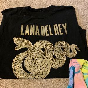 Lana Del Rey Concert Shirts